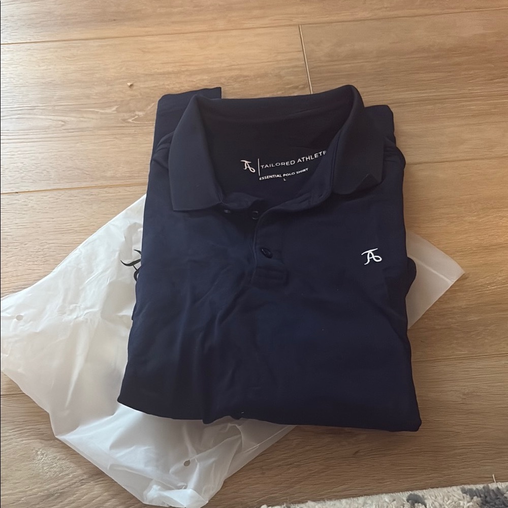 Blue Polo Shirt Casual Style